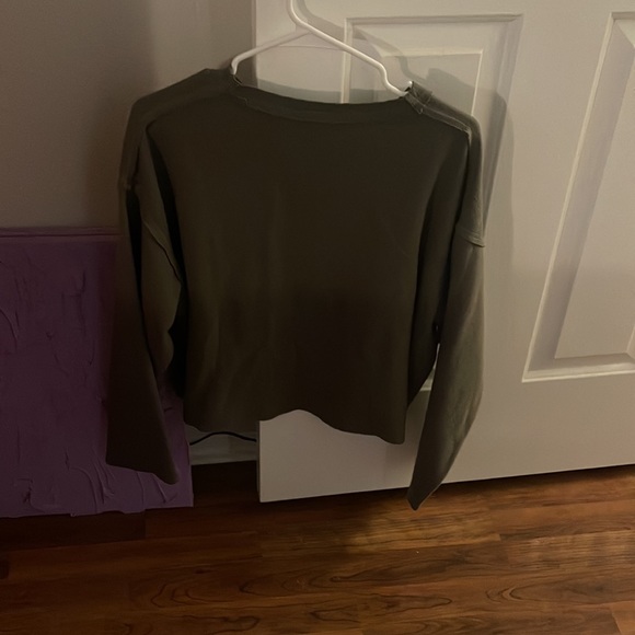 Grey crop sweater - Picture 5 of 5